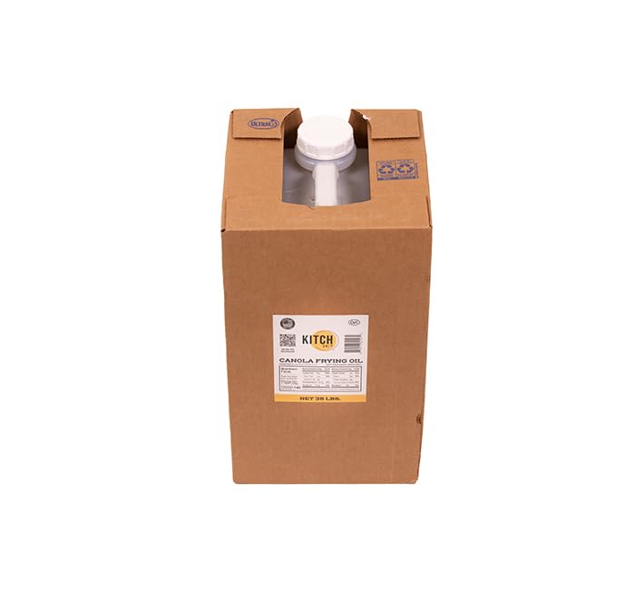 Canola Frying Oil 35 Lb High Smoke Point Bulk Cooking Oil F7107