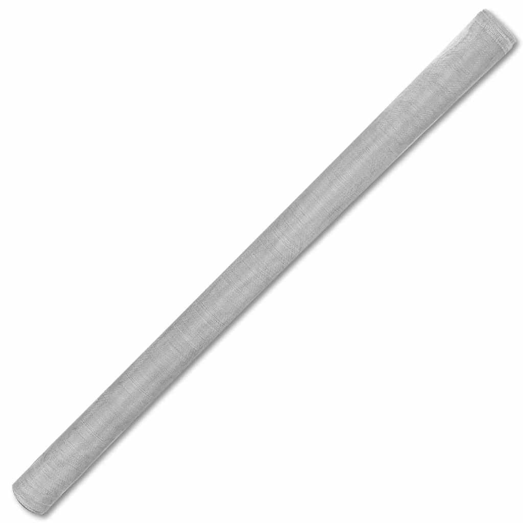 Aluminum Mesh Screen 39.4x196.9 Inch Silver Mesh Roll U293987