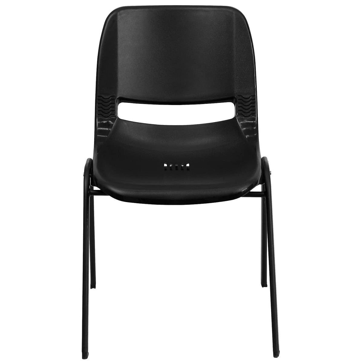 Black Ergonomic Stack Chair 5-Pack L13132