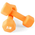 Neoprene Dumbbells Set, 1-15 LB, Anti-Slip, Hex Shape S352
