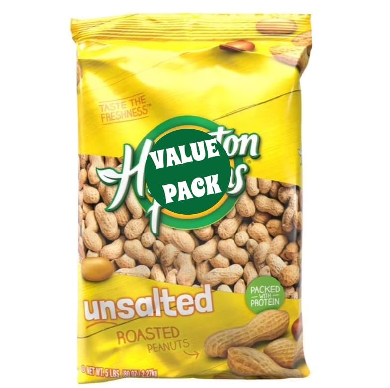Unsalted In-Shell Peanuts 5 lb Bag O7413