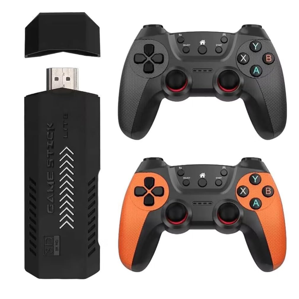 4K Plug & Play Retro Game Console with 64GB Storage D6929