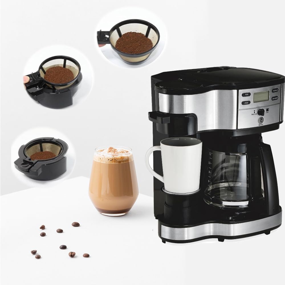 Reusable Coffee Basket Filter 2PCS E3343