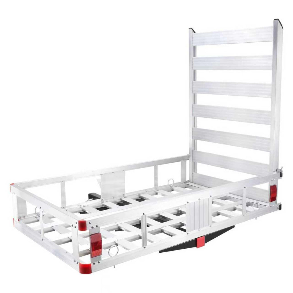 Aluminum Hitch Cargo Carrier with Folding Ramp A188982