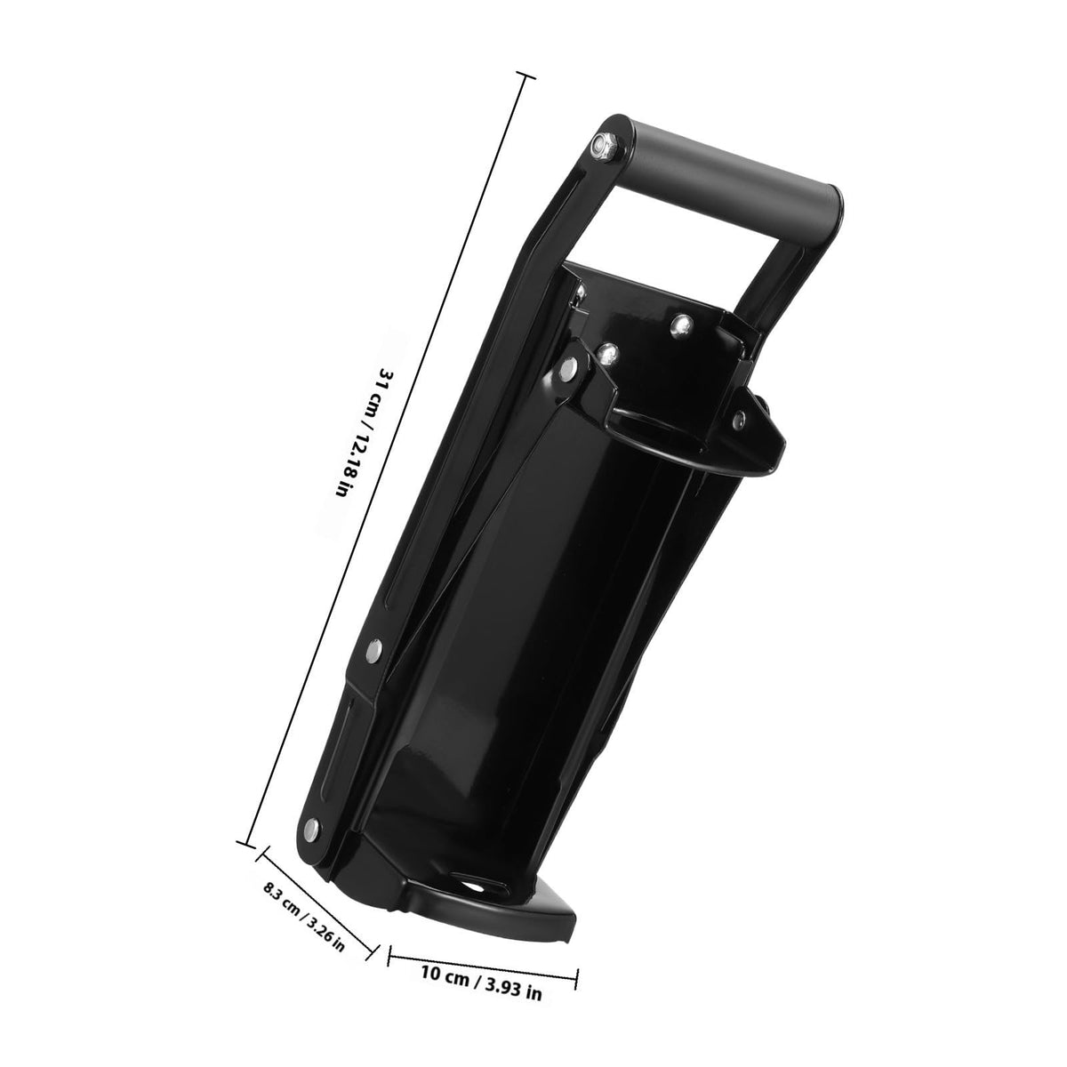 Heavy Duty Wall Mounted Soda Can Crusher with Bottle Opener C458002