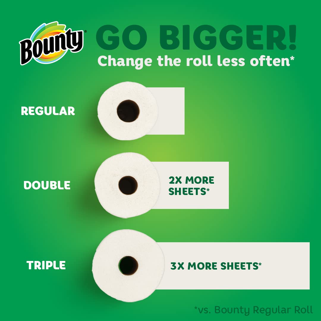 White Paper Towels, 6 Double Rolls G5711