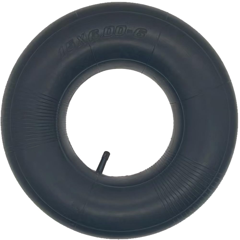 15x6.00-6" Inner Tube with TR-13 Straight Valve Stem 2 Pack D726015