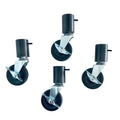 Folding Table Caster Wheels 3” Locking Casters O7013