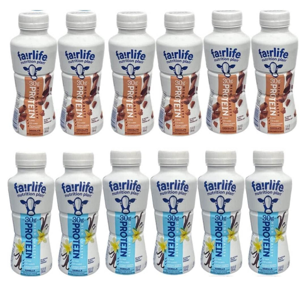 High Protein Shake Variety Pack 11.5 Fl Oz 12 Pack M3619