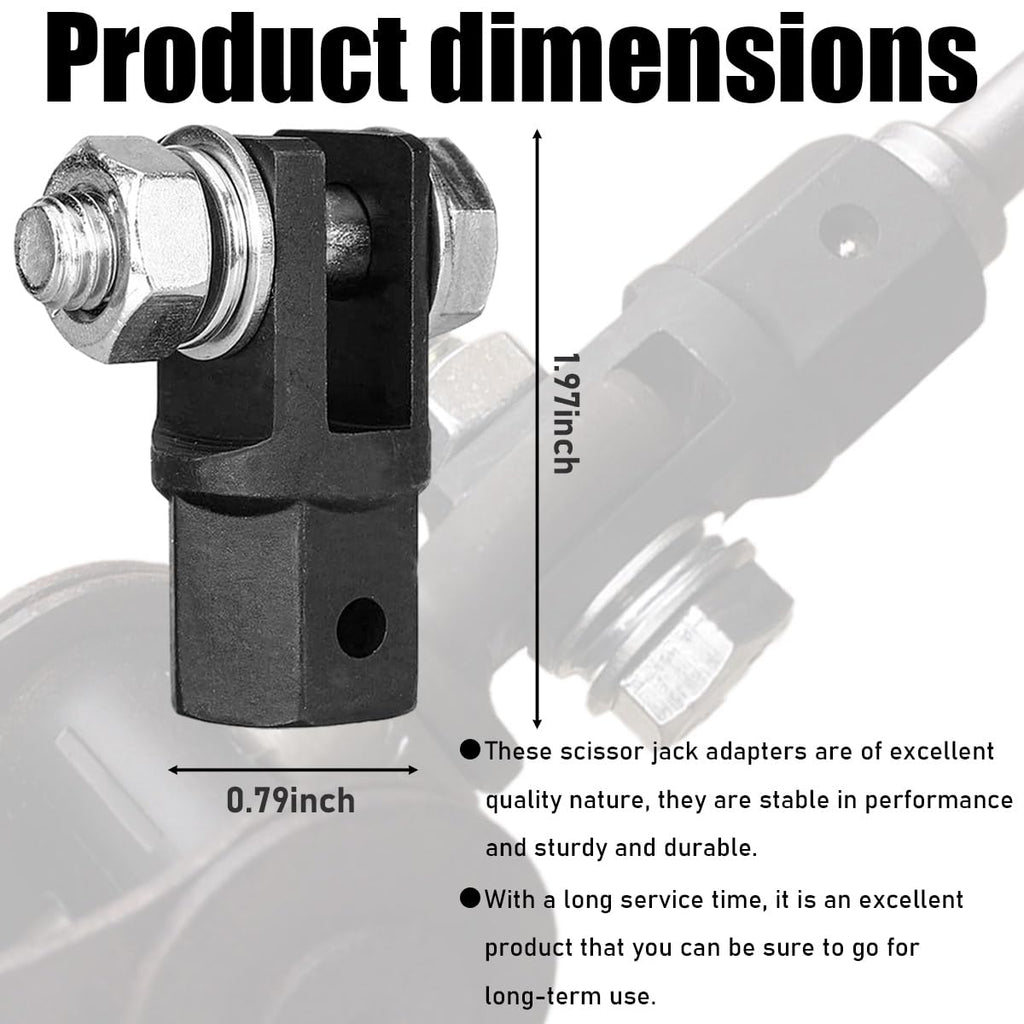Scissor Jack Adapter for 1/2" Impact Wrench G143