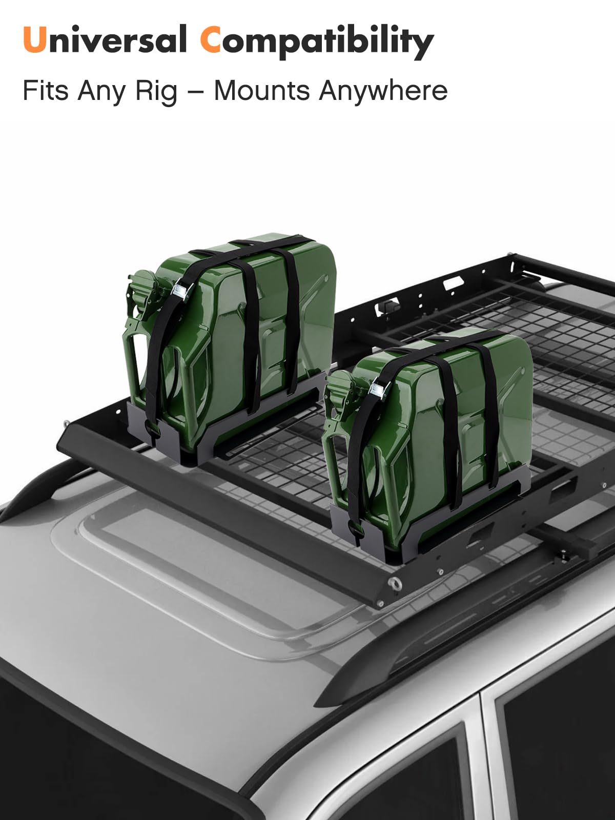 Heavy-Duty Jerry Can Holder with Webbed Strap X121879