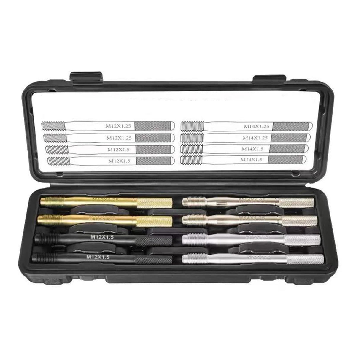 8 Piece Wheel Hanger Alignment Pin Set M12x1.25 M12x1.5 M14x1.25 M14x1.5 I77285