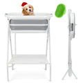2 in 1 Collapsible Portable Dog Bath Tub Q70449