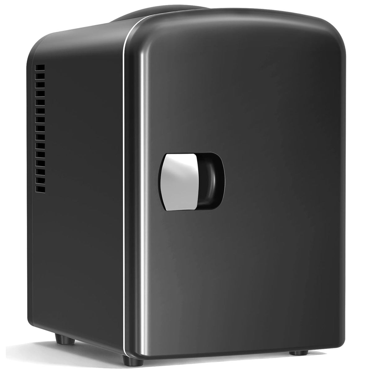4L 6 Can Portable Mini Fridge Black B209