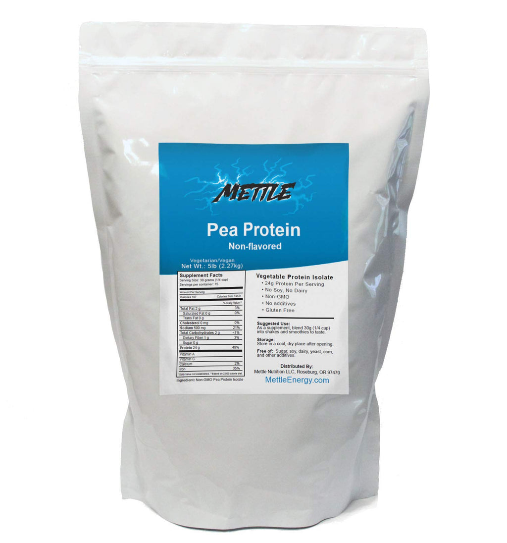 Unflavored Pea Protein Powder 5 Pound L9375