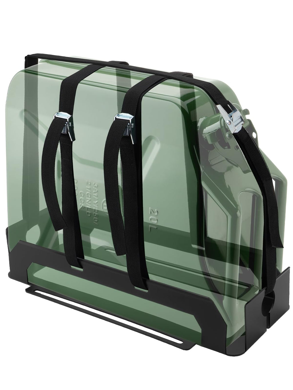 Heavy-Duty Jerry Can Holder with Webbed Strap X121879