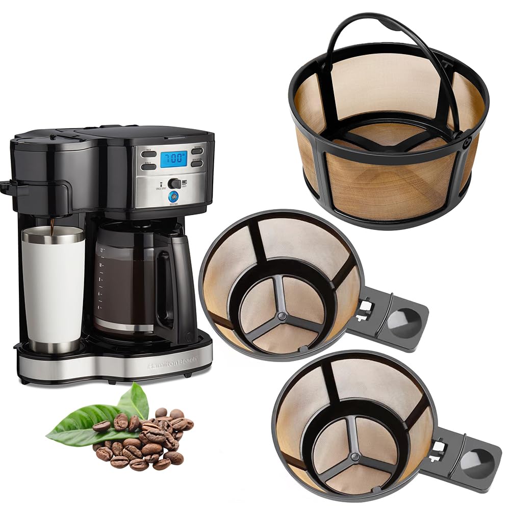 Reusable Coffee Basket Filter 2PCS E3343