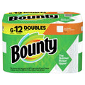 White Paper Towels, 6 Double Rolls G5711