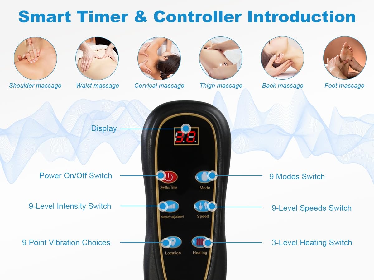 Full Body Massage Mat with Heat P37311