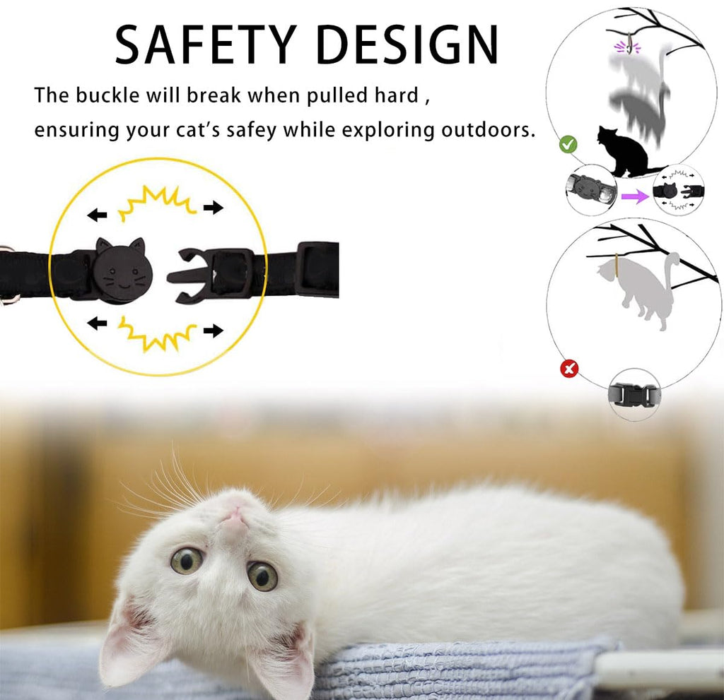 Breakaway Cat Collar with Airtag Holder Z256