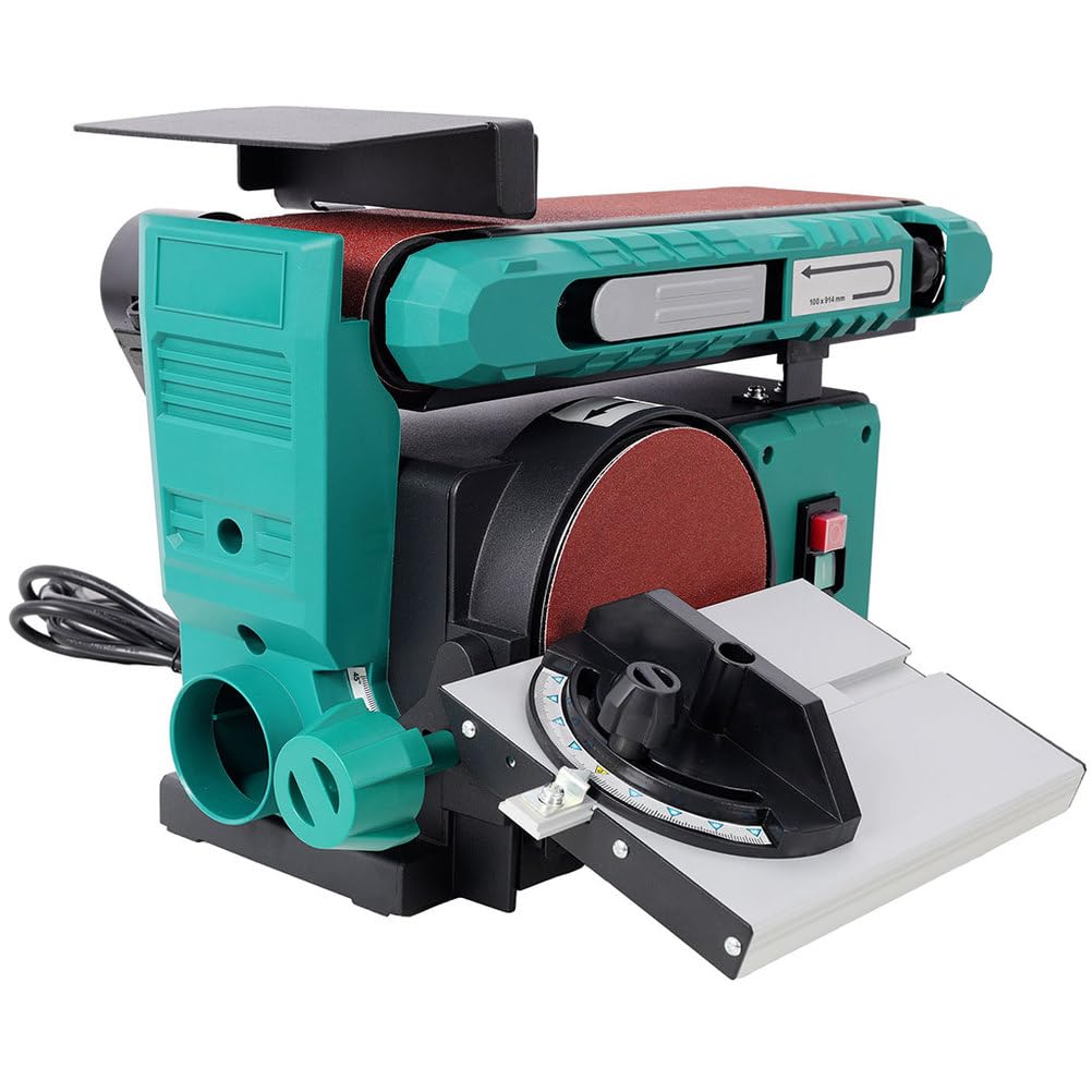 4x36 in Belt & 6 in Disc Sander with Cast Iron Base I90522