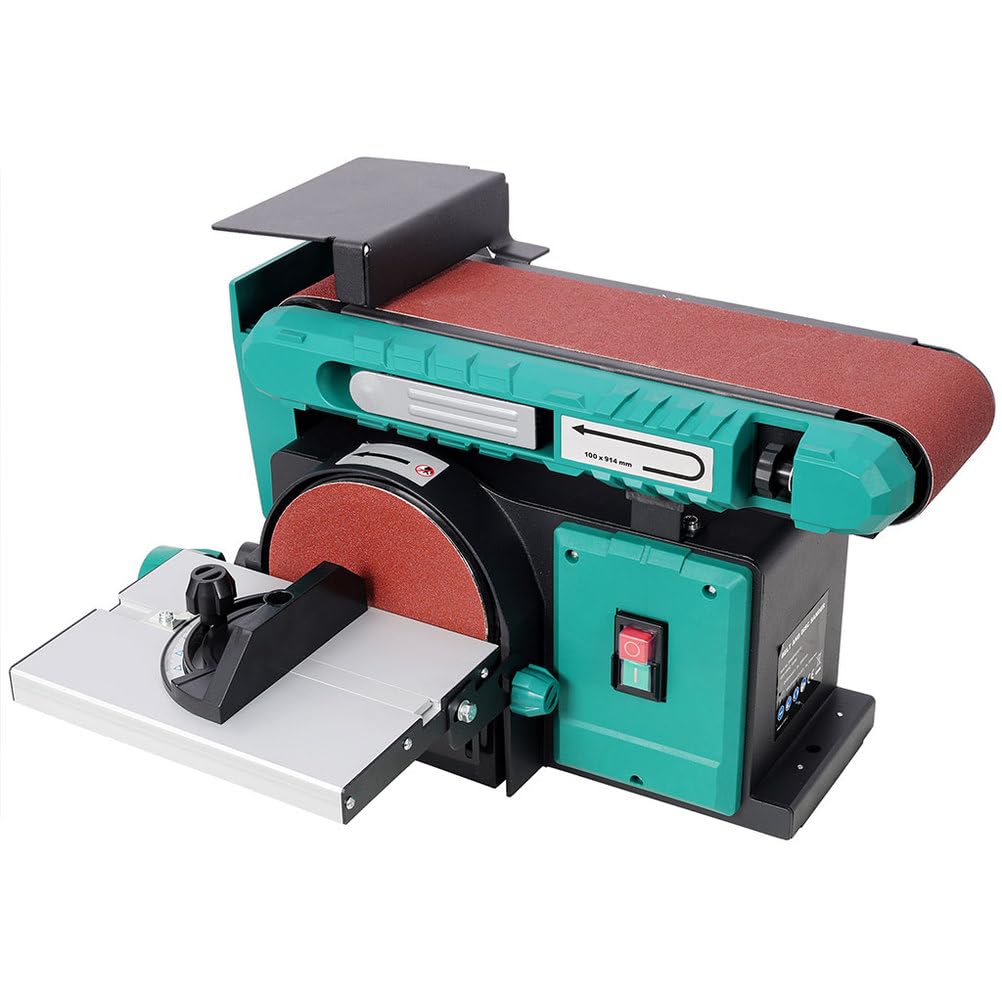 4x36 in Belt & 6 in Disc Sander with Cast Iron Base I90522