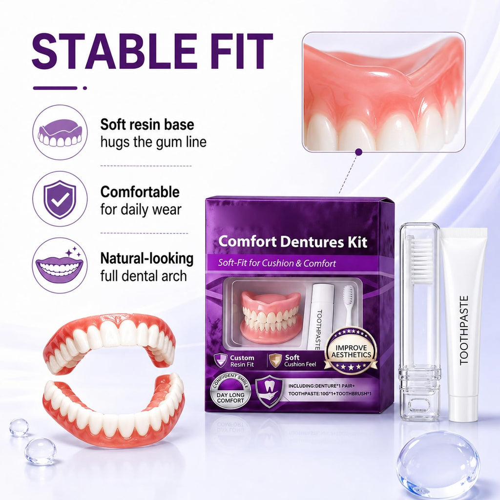 Heat Moldable Silicone Denture Kit Q125