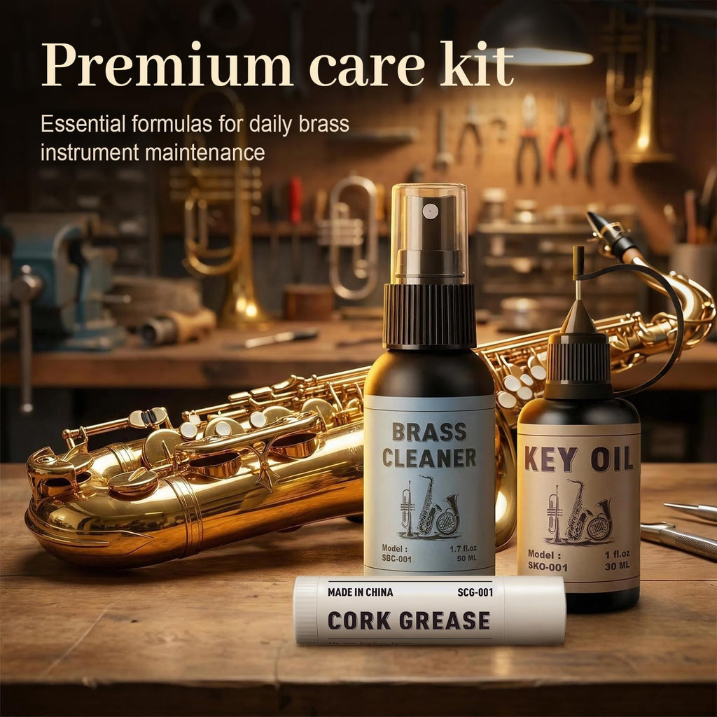 Brass Instrument Cleaning & Care Kit Y828