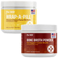 Bone Broth Powder & Wrap A Pill Cheese + Bacon Flavor T448844