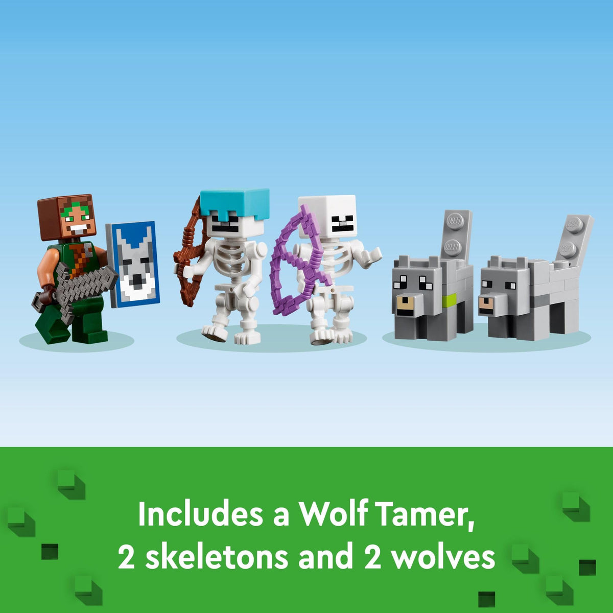Minecraft Castle Building Set with Minifigures W62390