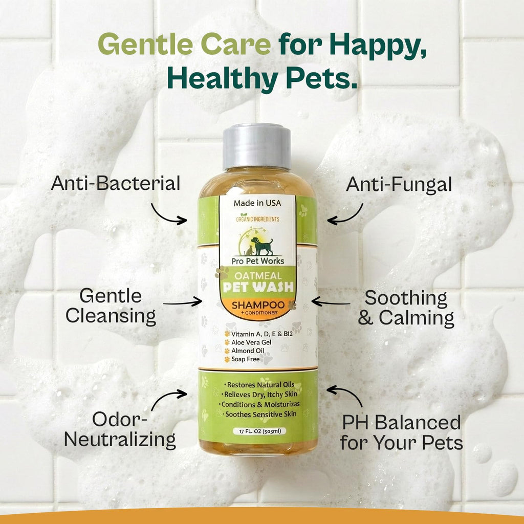 Oatmeal Dog Shampoo and Conditioner D639