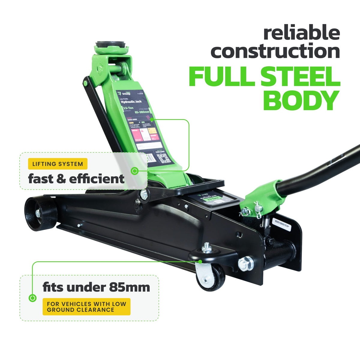2.5 Ton Low Profile Hydraulic Floor Jack P187