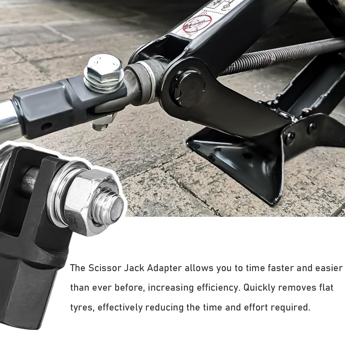 Scissor Jack Adapter for 1/2" Impact Wrench G143
