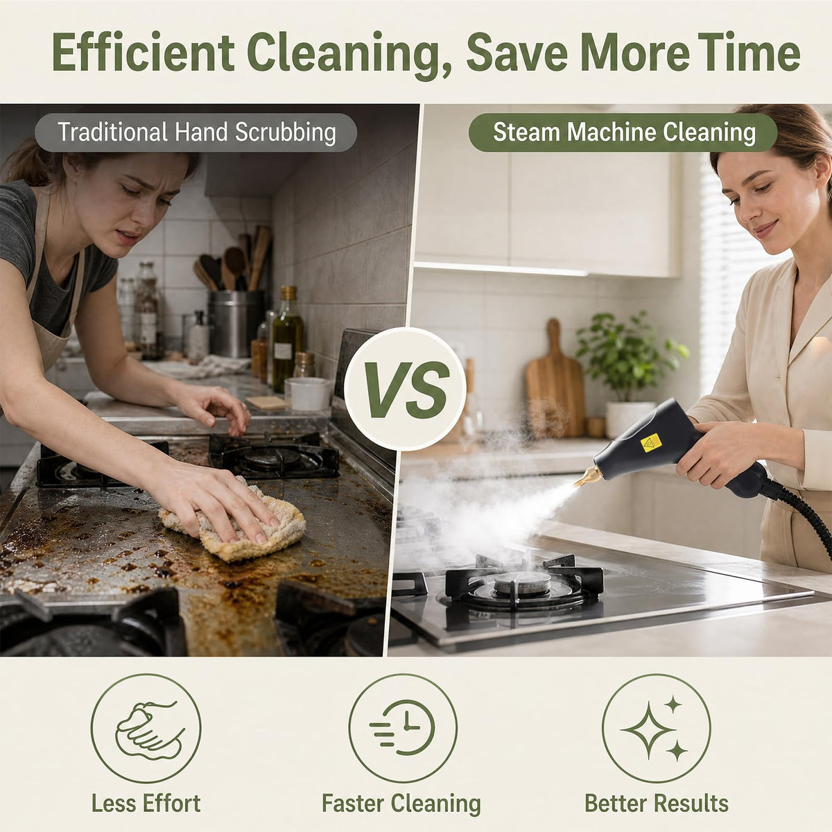 1.8L Pressurized Steam Cleaner P652533