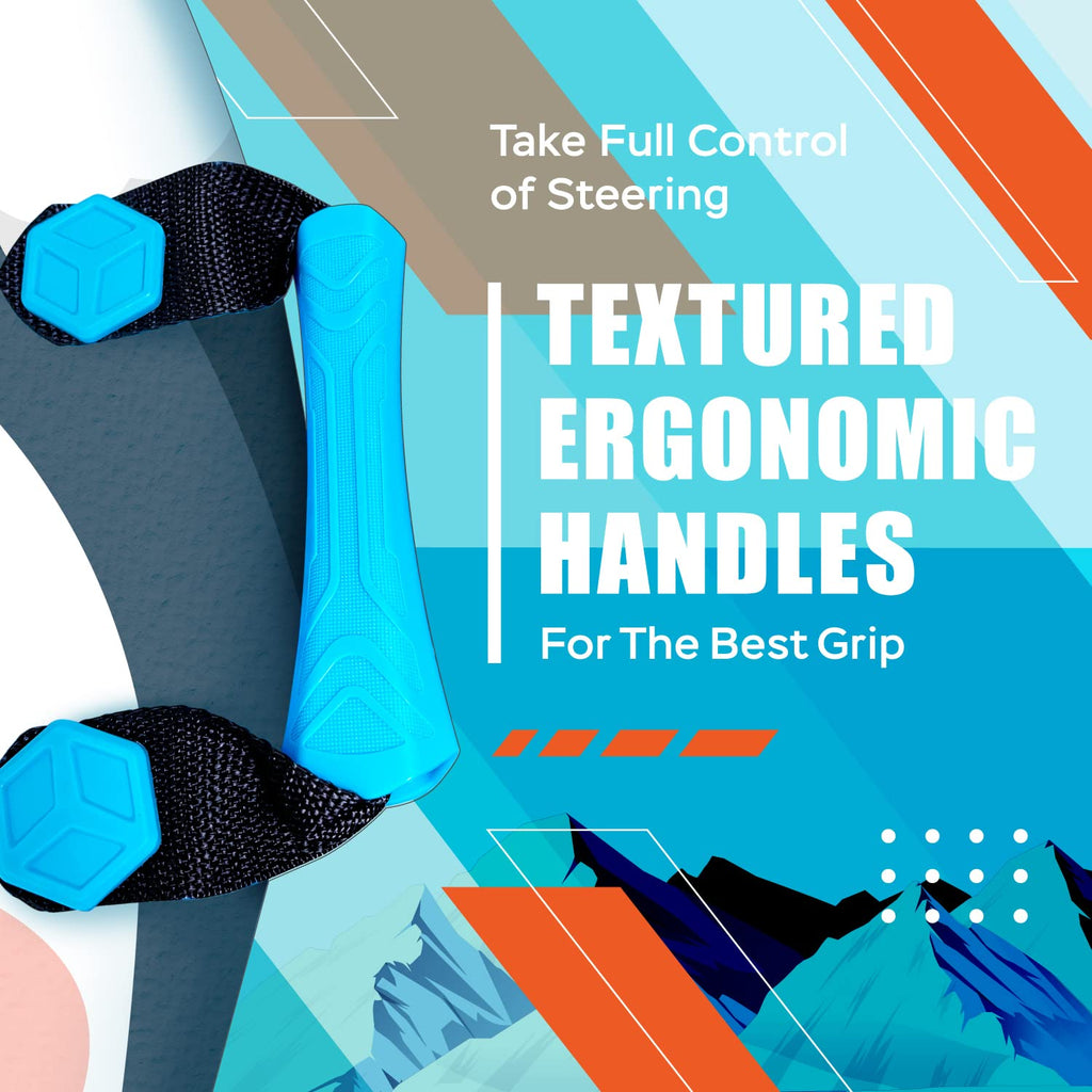 45” Foldable Foam Snow Sled with Handles V5180