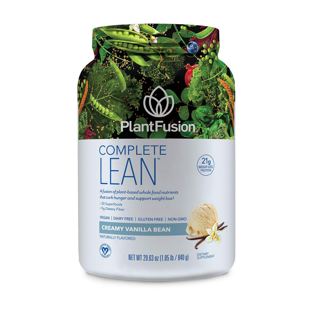 Plant Based Protein Powder Vanilla 1.85 lb U175