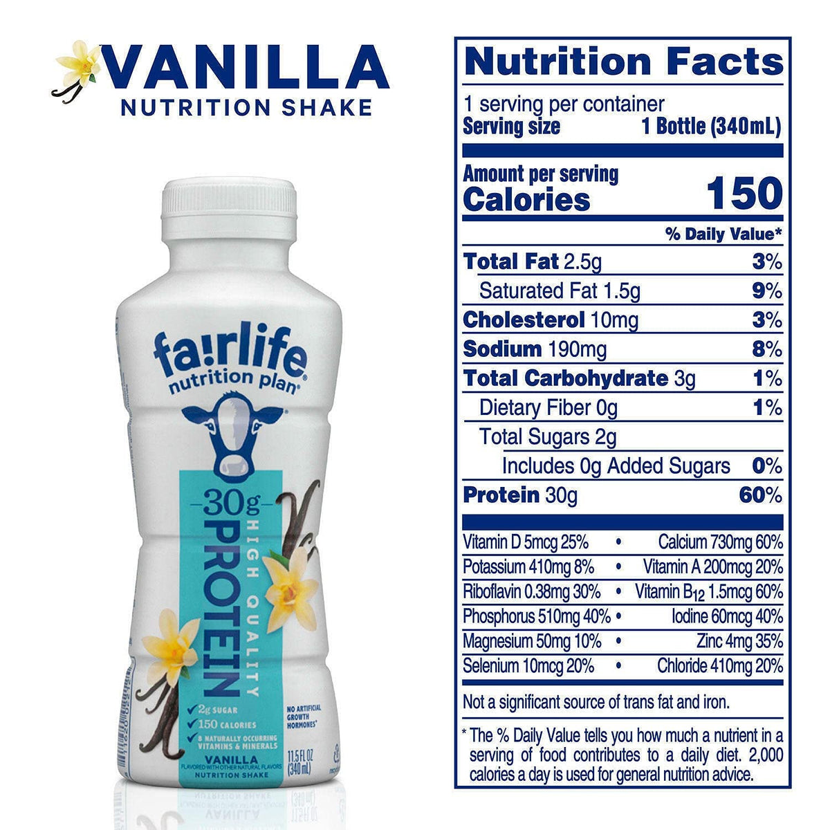 High Protein Shake Variety Pack 11.5 Fl Oz 12 Pack M3619