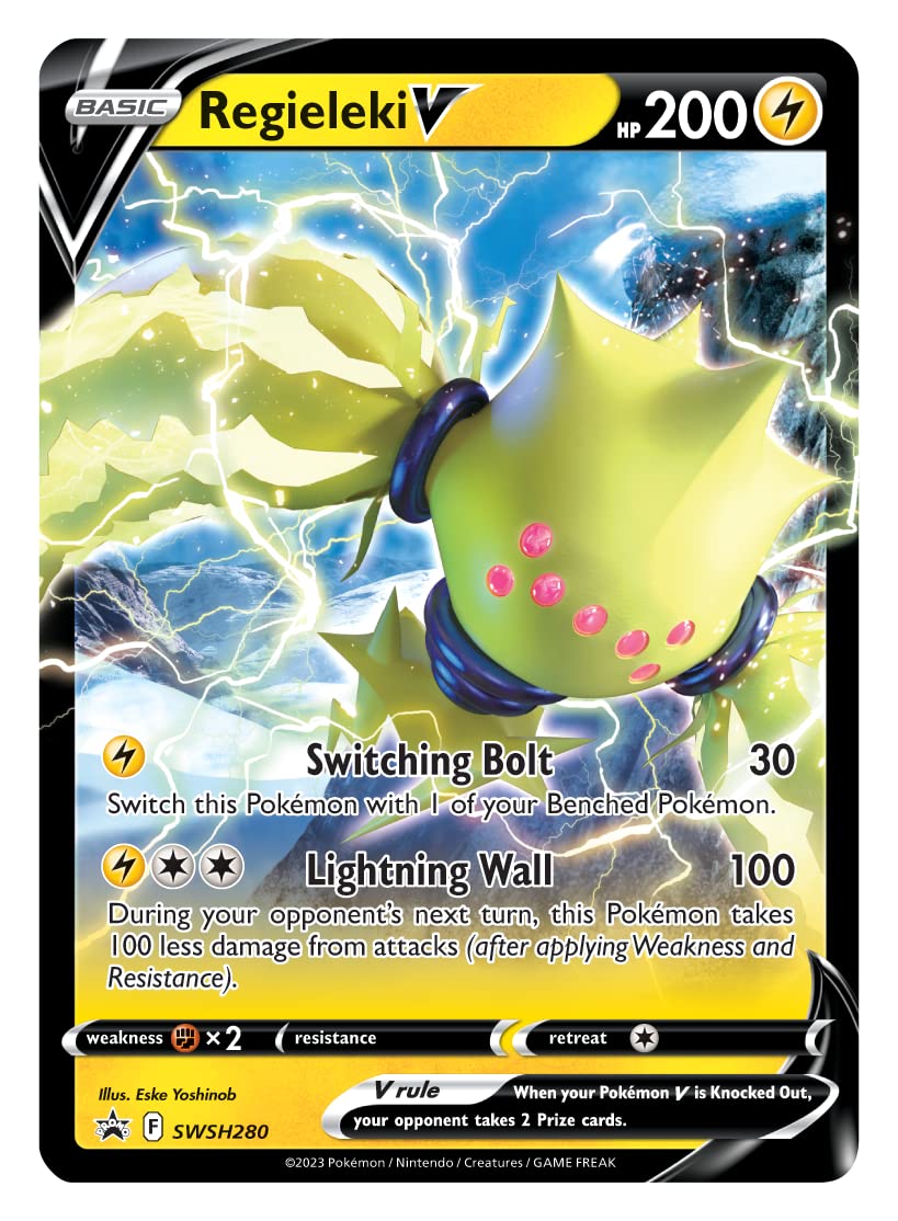Pokémon Regieleki V Crown Zenith Collection E4366