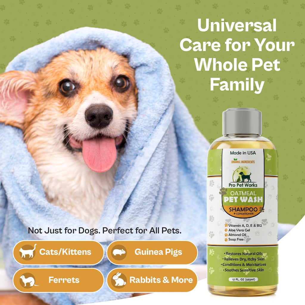 Oatmeal Dog Shampoo and Conditioner D639
