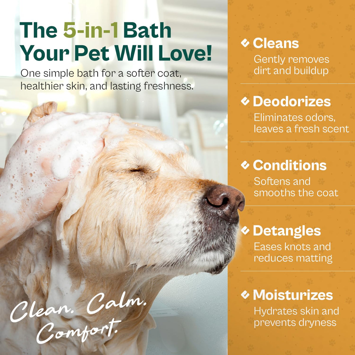 Oatmeal Dog Shampoo and Conditioner D639