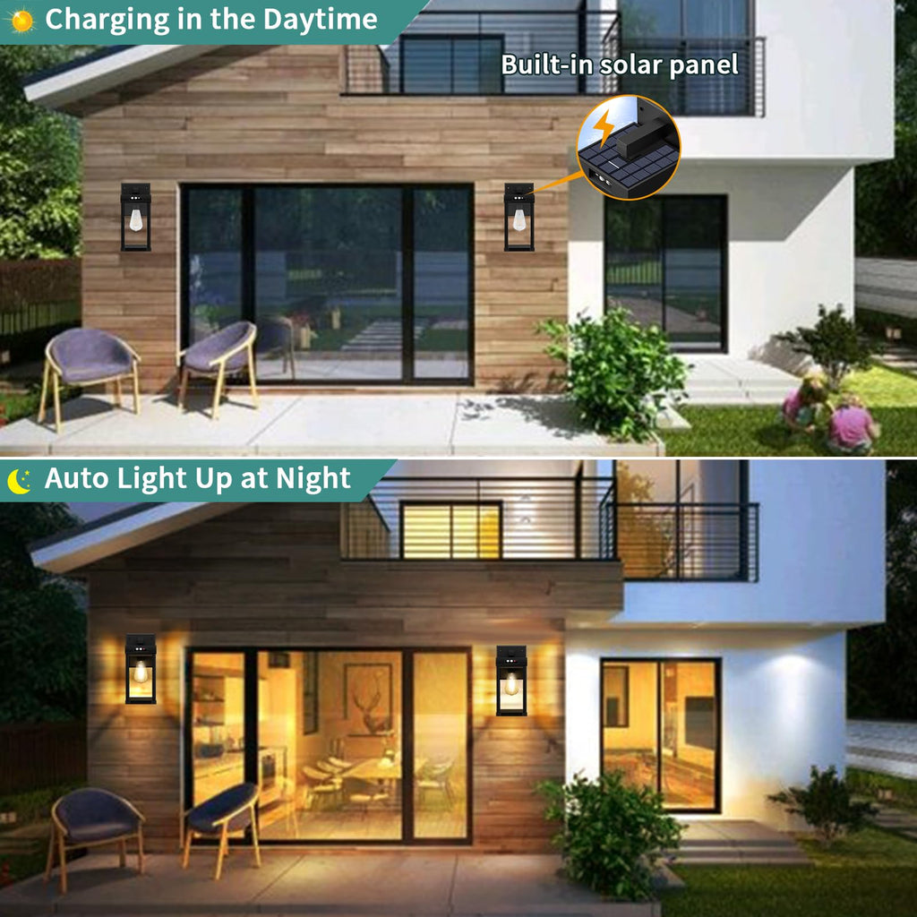Solar Wall Lights Outdoor with Motion Sensor X8362