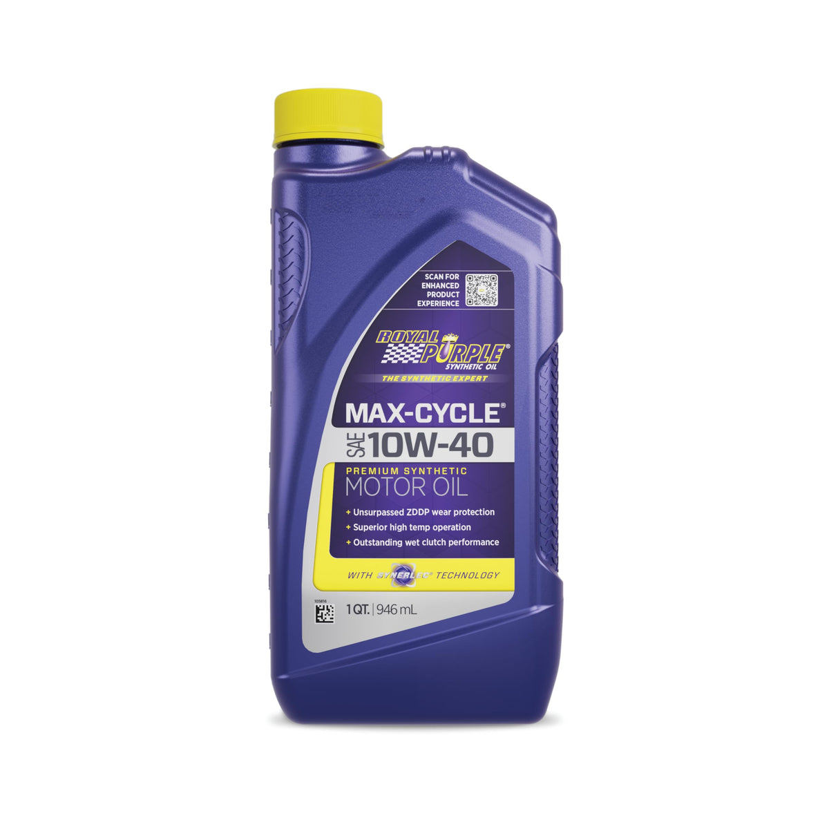 10W-40 High Performance Synthetic Motorcycle Oil 1 Quart Case of 6 B5652