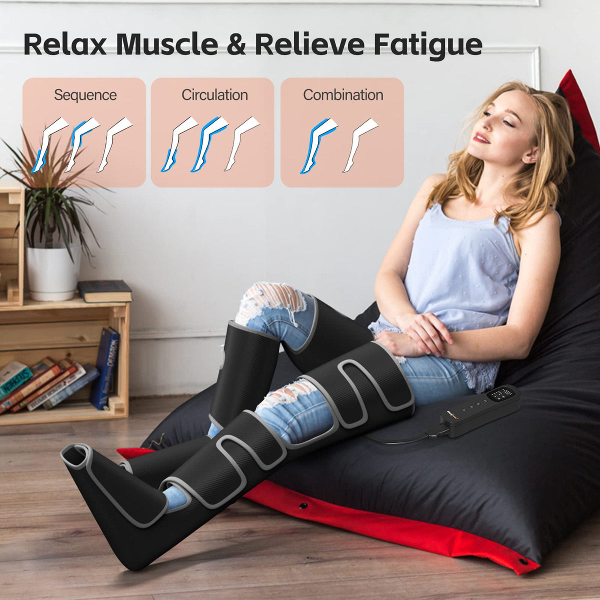 Leg Massager with Heat and Compression R277