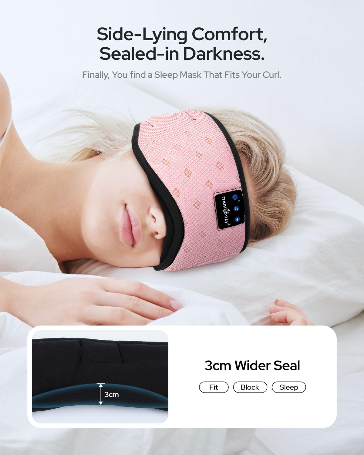 Bluetooth Sleep Mask Headphones Y308443