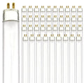 24 Inch 24W 5000K T5 Fluorescent Bulb G5 Bipin Base Pack of 40 D6508