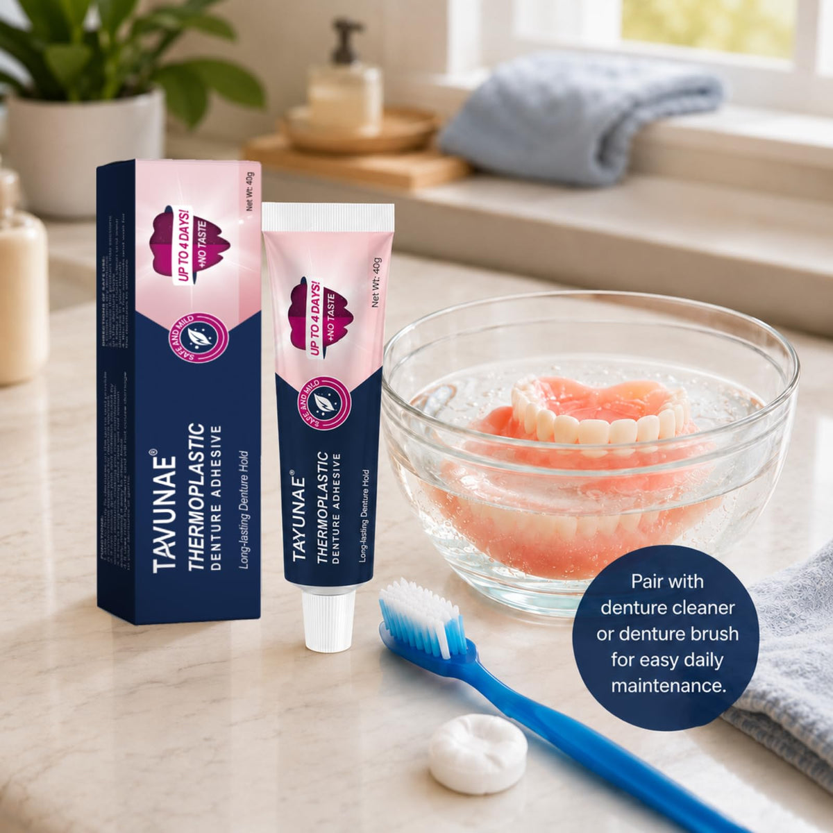 Adhesive Cream Denture Kit F31166