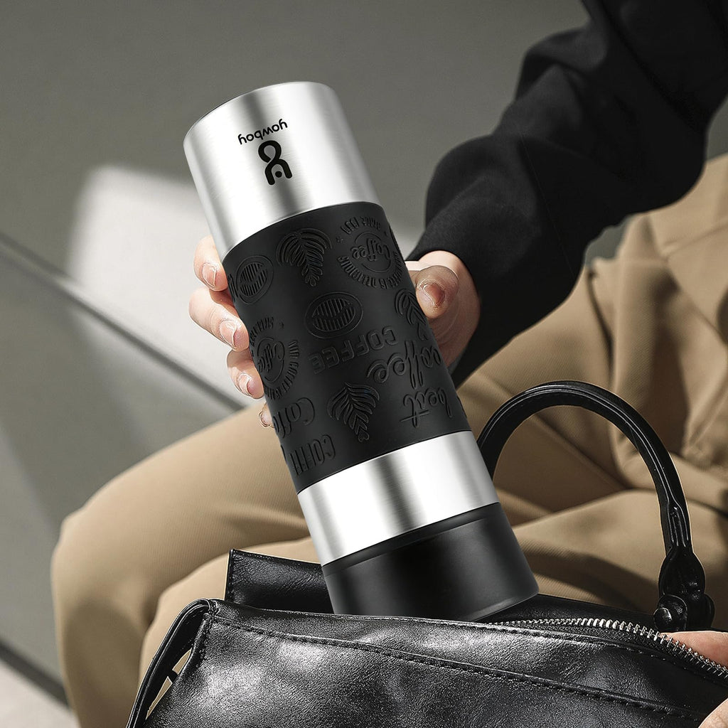 16 oz Stainless Steel Insulated Leak Proof Travel Coffee Mug P701