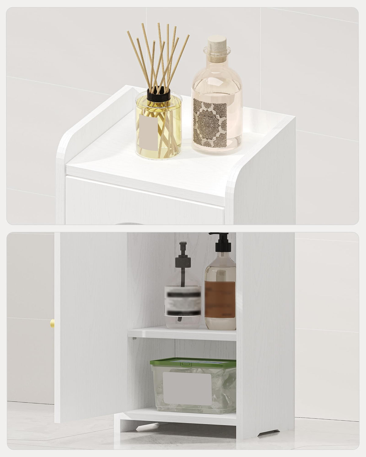 Bathroom Storage Cabinet with 2 Doors M5833