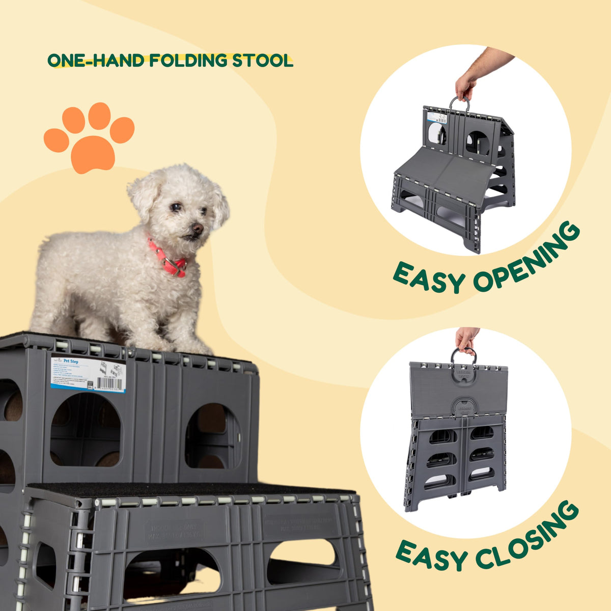 Foldable Dog Stairs U4482