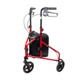 Foldable Lightweight 3-Wheel Rollator with Storage Pouch W6574